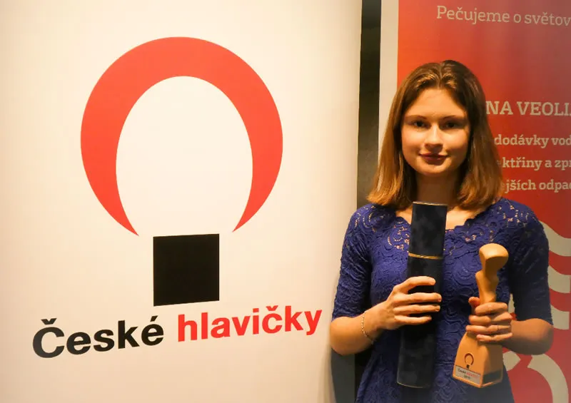 Česká hlavička 2018 pro Sylvu Neradovou z&nbsp;Gymnázia Pardubice Mozartova