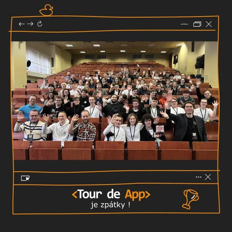 Dva týmy SŠTD Česká Třebová bodovaly ve finále soutěže Tour de App!