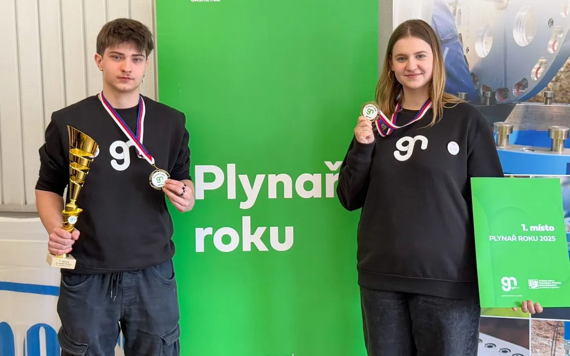 Mezinárodní soutěž Plynař roku 2025 – na stupních vítězů stanuli také studenti z&nbsp;Pardubic a&nbsp;Nitry