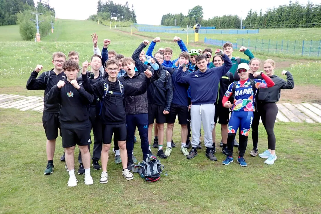 Sportovní kurz českotřebovských gymmnazistů