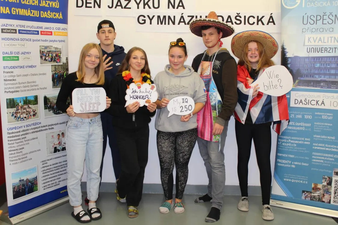 Den cizích jazyků na Gymnáziu Dašická