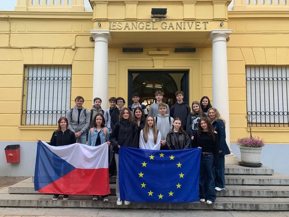 Gymnazisté z&nbsp;Vysokého Mýta v&nbsp;Granadě na Erasmu+