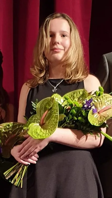 Adéla Dvořáková z&nbsp;Gymnázia Vysoké Mýto získala jednu z&nbsp;výročních cen města Vysoké Mýto