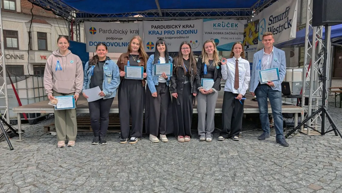 ISŠ Moravská Třebová a&nbsp;Den dobrovolnictví Pardubického kraje ve Svitavách