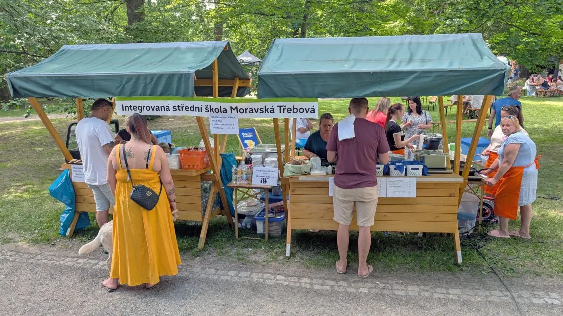 Dobroty z&nbsp;ISŠ Moravská Třebová chutnaly na festivalu Svitaverna