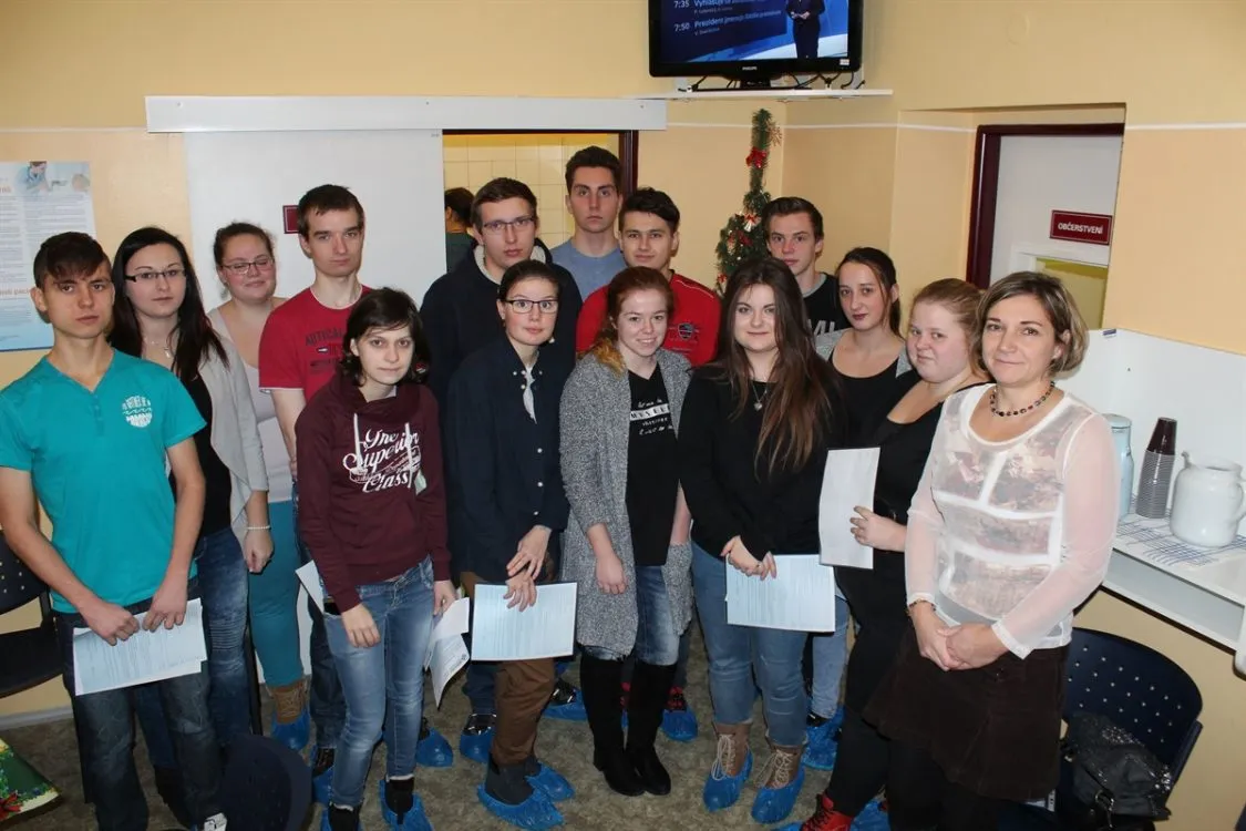 Nejcennější dárek od studentů SZŠ Svitavy