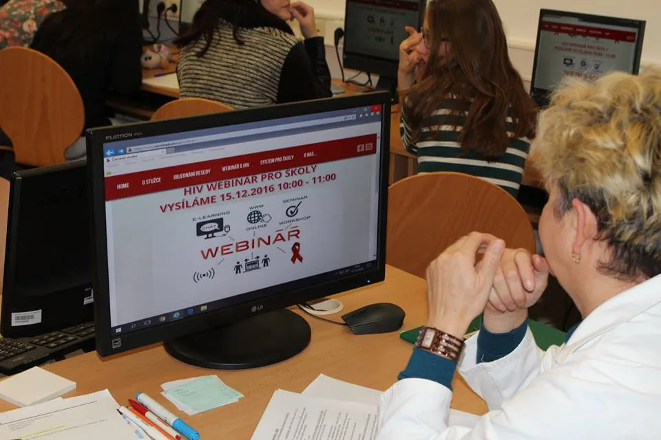Studenti SZŠ Svitavy se vzdělávali v&nbsp;problematice HIV a&nbsp;AIDS