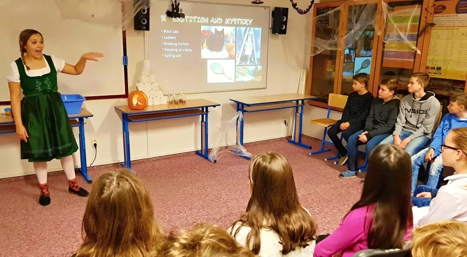 Halloween na svitavském gymnáziu
