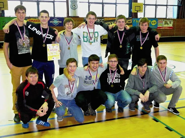 Florbalisté z&nbsp;Gymnázia ve Svitavách nejlepší v&nbsp;kraji