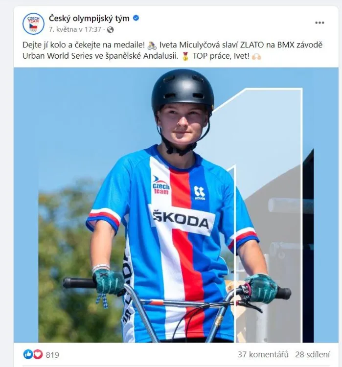 Žákům chemické školy se z&nbsp;Almeríe vrátila vedoucí závodnice světové série ve freestyle BMX