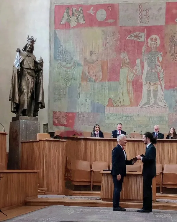 Cena Učené společnosti ČR pro žáka SPŠCH Pardubice