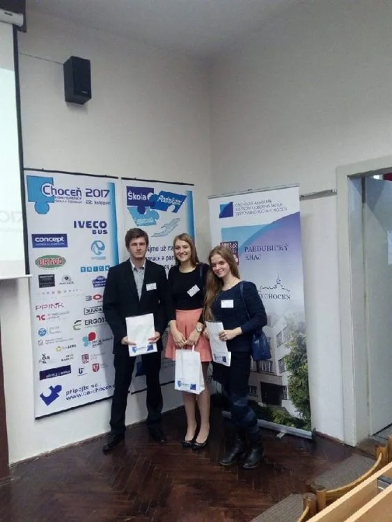 Studenti OA Chrudim na konferenci tematicky zaměřené na propojení školního a&nbsp;podnikatelského prostředí