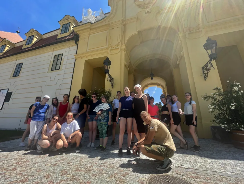 Třeťáci z&nbsp;umprumky vyrazili na jih Moravy