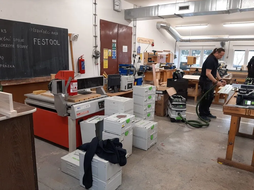 Předváděcí akce firmy FESTOOL pro žamberecké truhláře