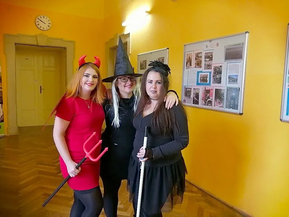 Na Střední škole gastronomické a&nbsp;technické se slavil Halloween