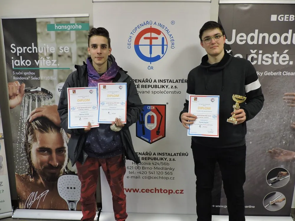 Soutěž Učeň instalatér 2019