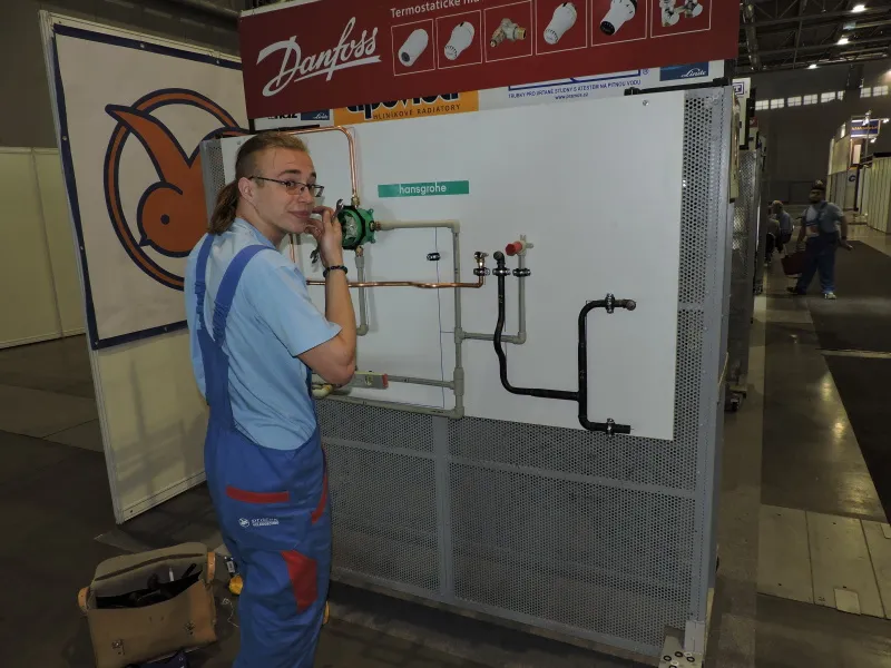 Kvalitní příprava žáků oboru instalatér SŠ OŘS Žamberk