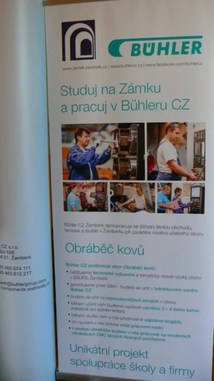 SŠ OŘS Žamberk – první unikátní spolupráce školy a&nbsp;firmy v&nbsp;Pardubickém kraji má konkrétní podobu