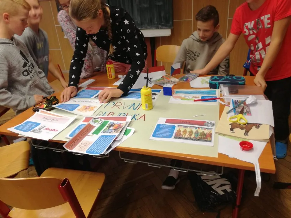 Projektový den Gymnázia Lanškroun ke stoletému výročí vzniku Československé republiky
