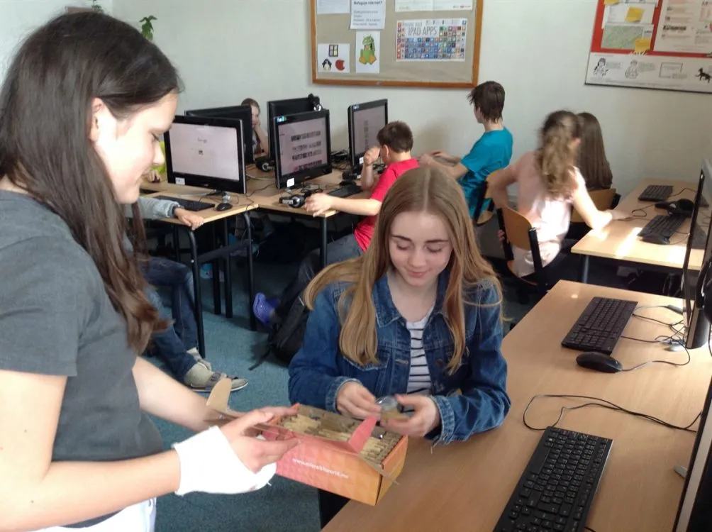 Micro:bit na Gymnáziu Lanškroun