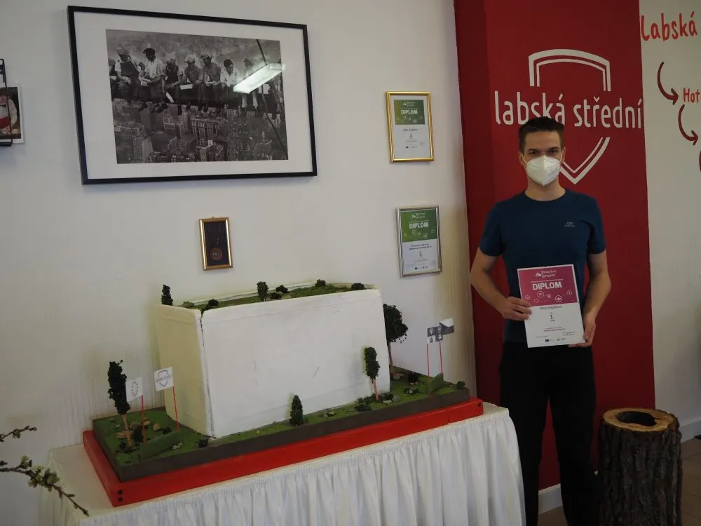 Mimořádný úspěch nadaného žáka Labské SOŠ a&nbsp;SOU Pardubice, s. r. o.