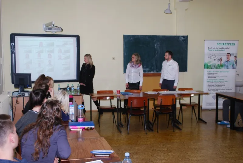 Workshop se společností Schaeffler na OA Svitavy