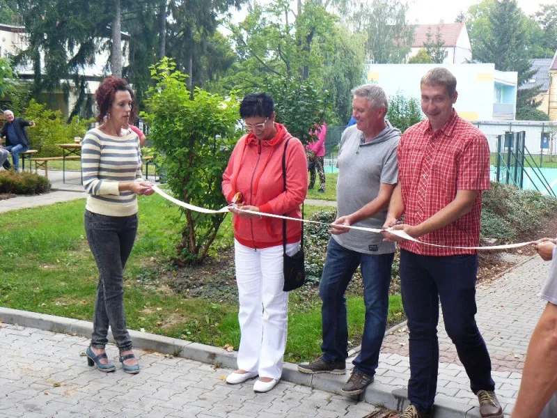 Slavnostní otevření hřiště na OA Svitavy